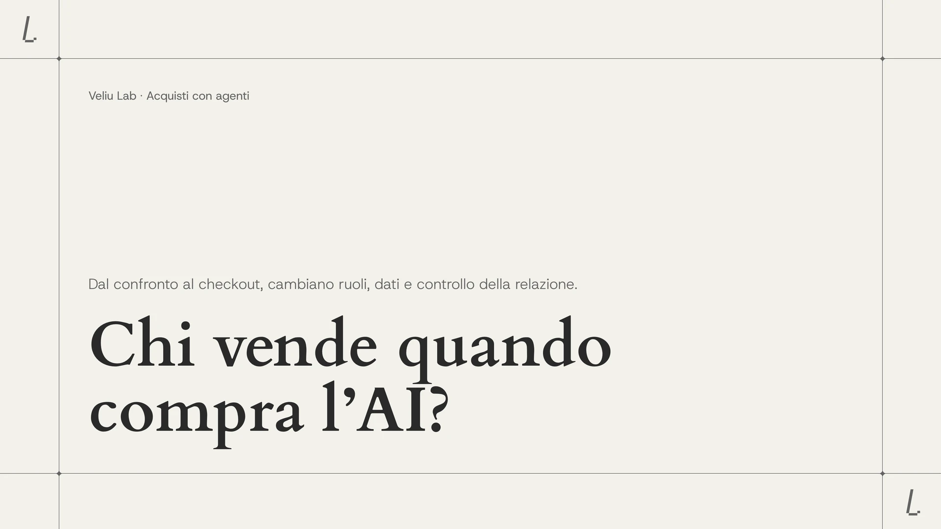 Agentic commerce: cos'è e chi vende quando compra l'AI